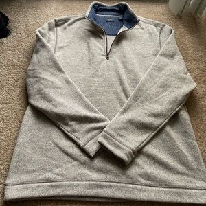 Men’s quarter zip pullover like new